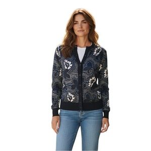 Ted Baker Navy Floral lightweight cardigan